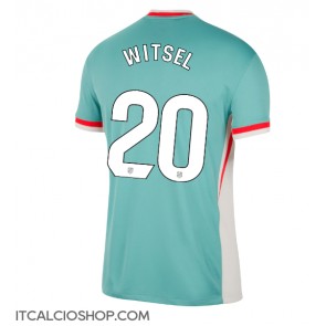 Atletico Madrid Axel Witsel #20 Seconda Maglia 2024-25 Manica Corta